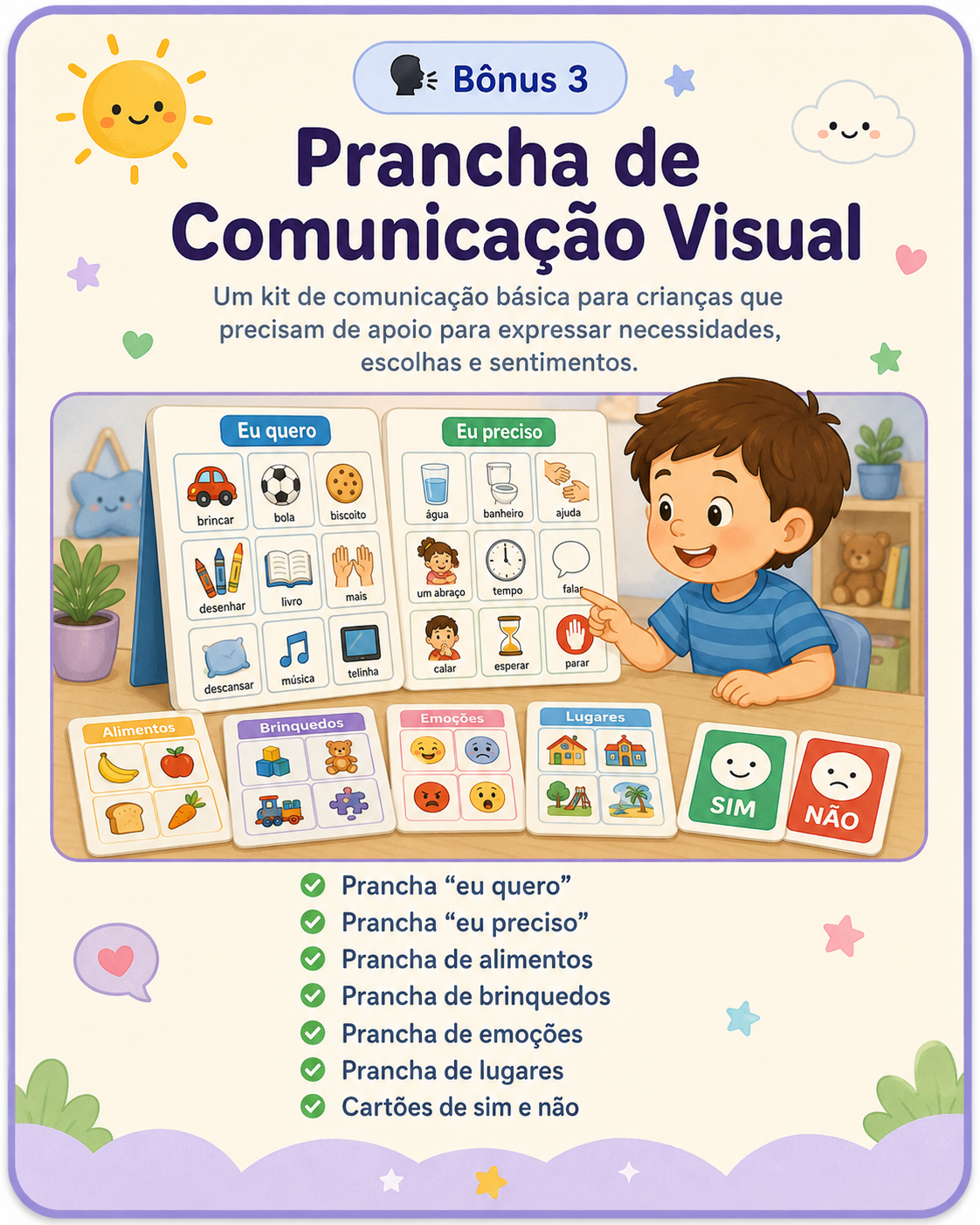 Prancha de Comunicação Visual