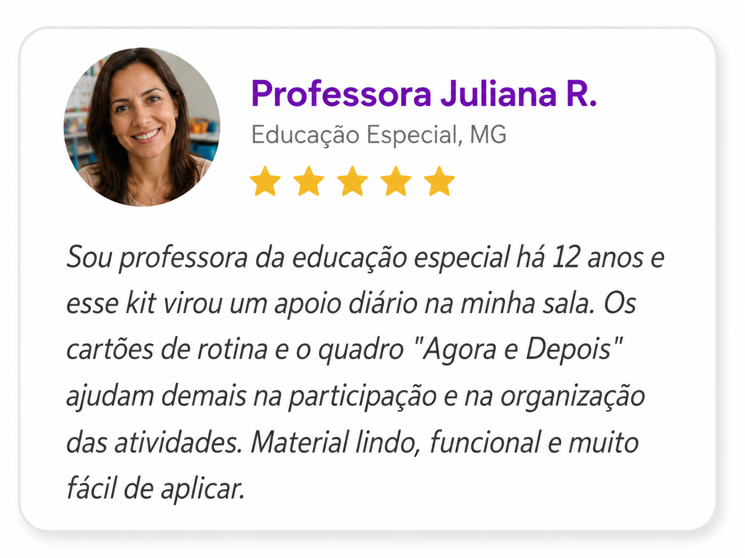 Prova social 2 – depoimento de cliente