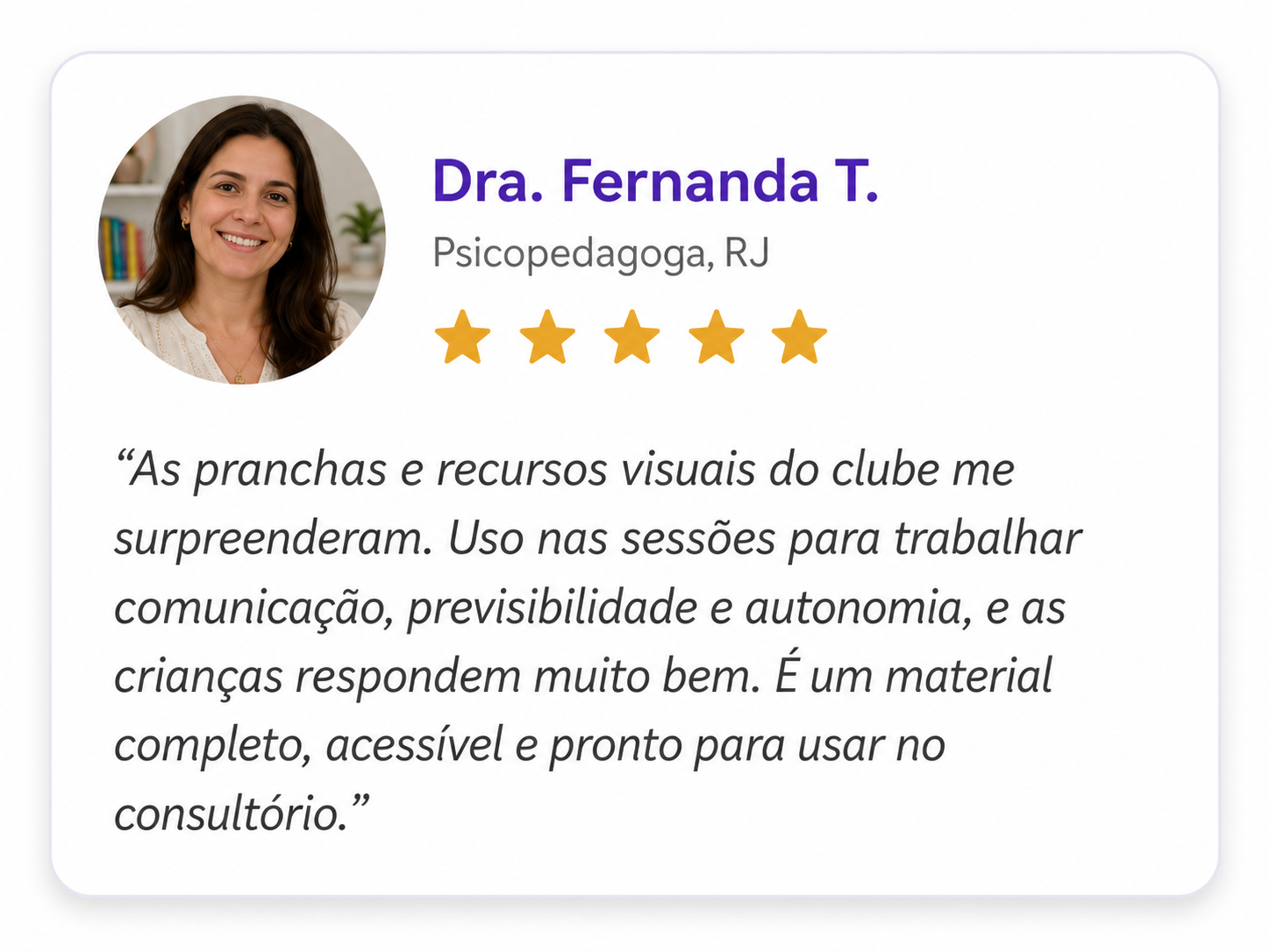 Prova social 3 – depoimento de cliente